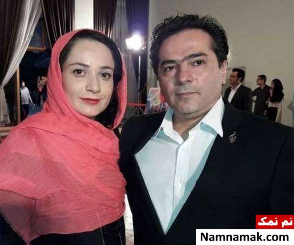 نسرین نصرتی و همسرش نسرین نصرتی و همسرش