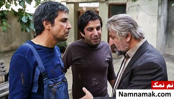 مهران رجبی ، امیر غفارمنش و عباس جمشیدی در فیلم آقای مدیر