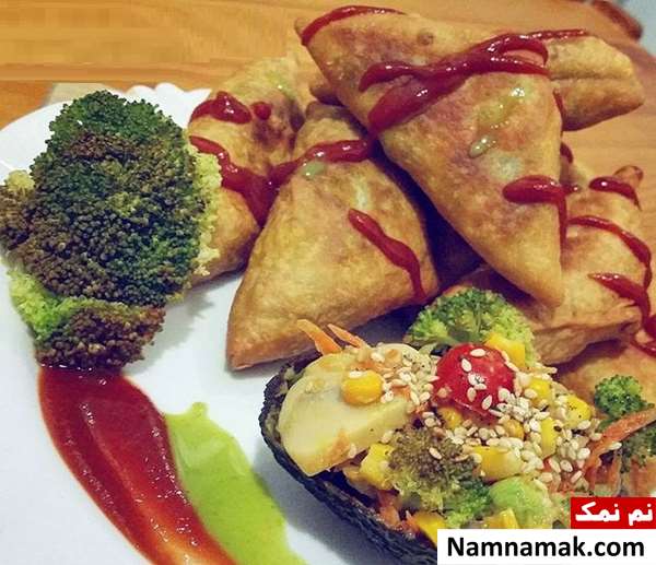 سمبوسه با خمیر یوفکا