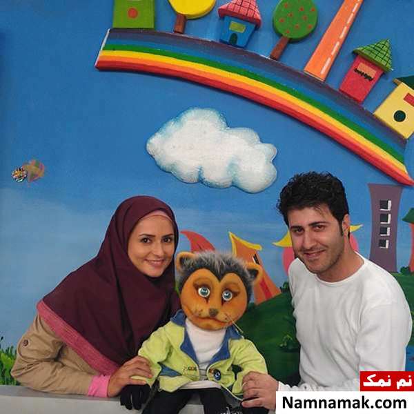 کیمیا گیلانی و هومن حاجی عبداللهی در برنامه رنگین کمان