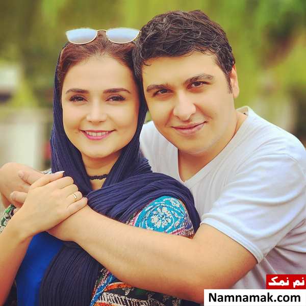 کیمیا گیلانی و همسرش آبتین محمدیان