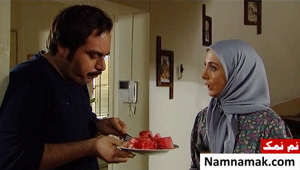 رویا میرعلمی و شهرام قائدی در سریال زمانه