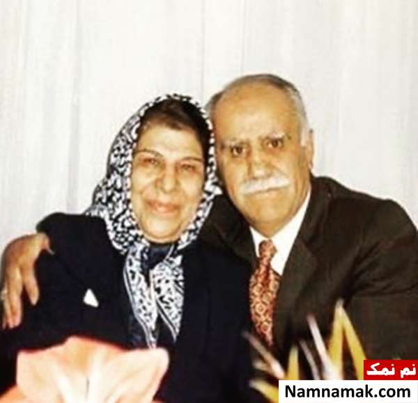 عکس پدر و مادر ژیلا امیرشاهی