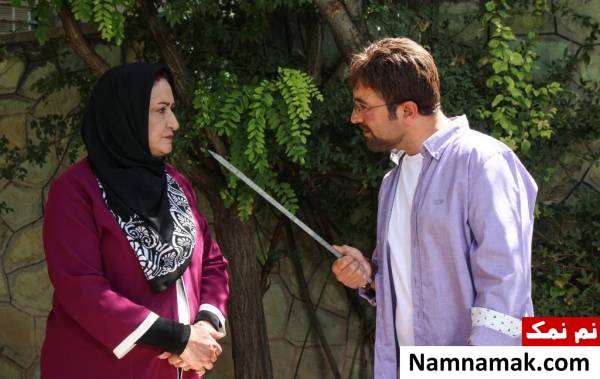 مریم امیرجلالی و مجید صالحی در فیلم دختر عمو پسر عمو