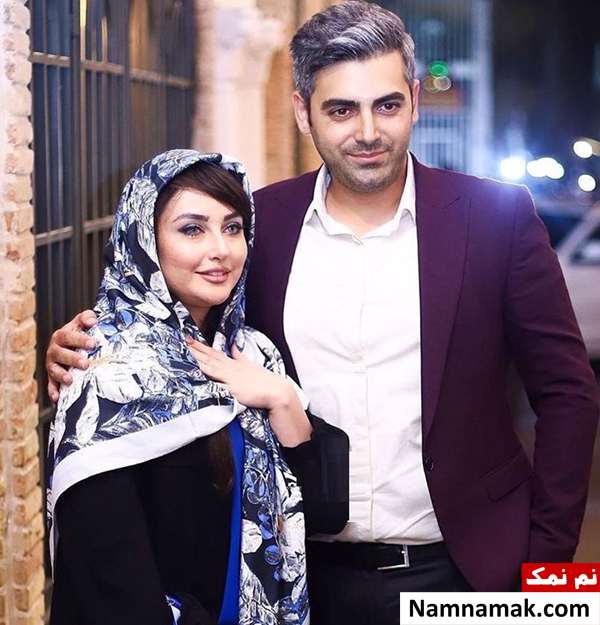 محمدرضا رهبری و همسرش ندا دیبا