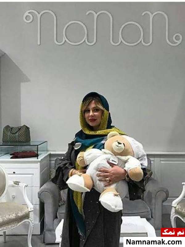 نیوشا ضیغمی در آخرین روزهای بارداری نیوشا ضیغمی