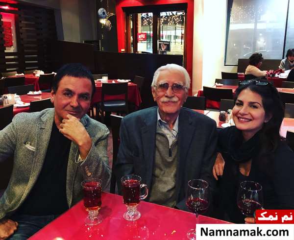 زندگینامه فیروز نادری و همسرش عکس های خانوادگی فیروز نادری