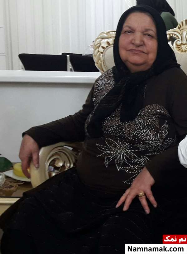 زندگینامه علی حیدری قمصری و همسرش عکس مادر علی حیدری قمصری