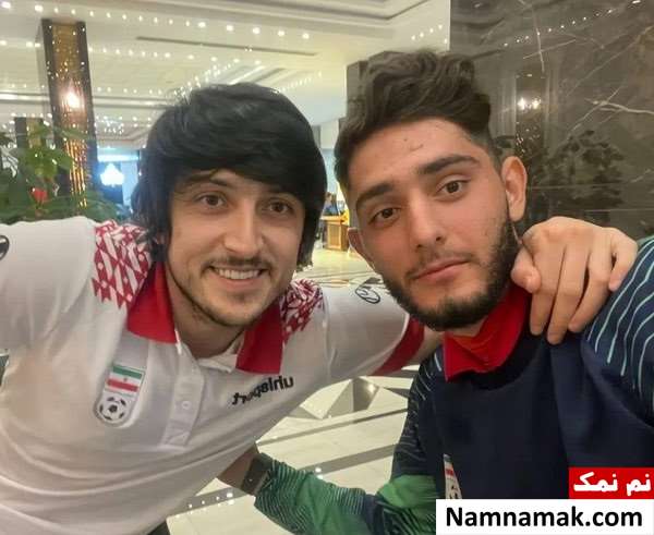 آریا برزگر و سردار آزمون