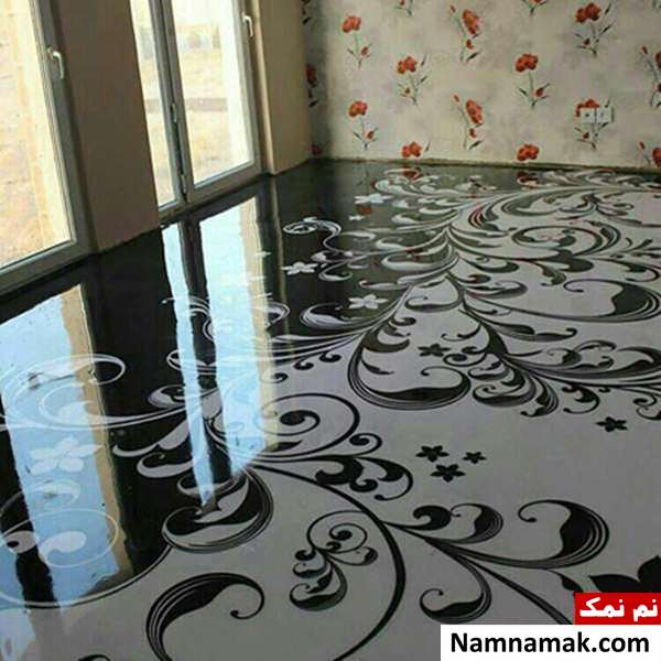 طرح های شیک کفپوش های اپوکسی،انواع طرح های کفپوش های اپوکسی