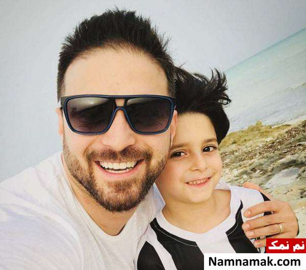 بابک جهانبخش و پسرش آرتا پسر بابک جهانبخش