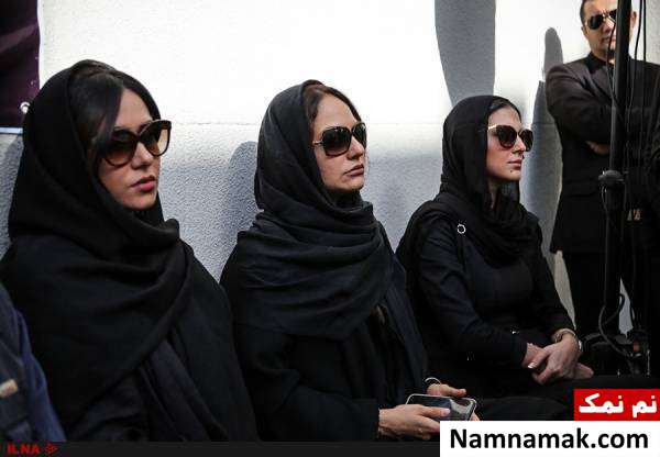 مراسم تشییع ناصر ملک مطیعی با حضور مهناز افشار مراسم تشییع ناصر ملک مطیعی