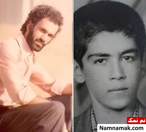 عکس کودکی حبیب و پسرش