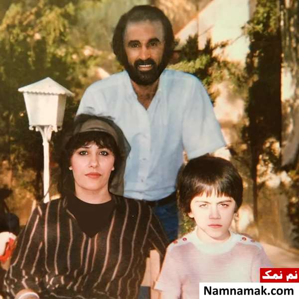 حبیب محبیان و همسرش ناهید