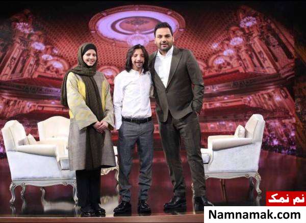 فرهاد ایرانی و همسرش مهمان برنامه ماه عسل مهمان برنامه ماه عسل