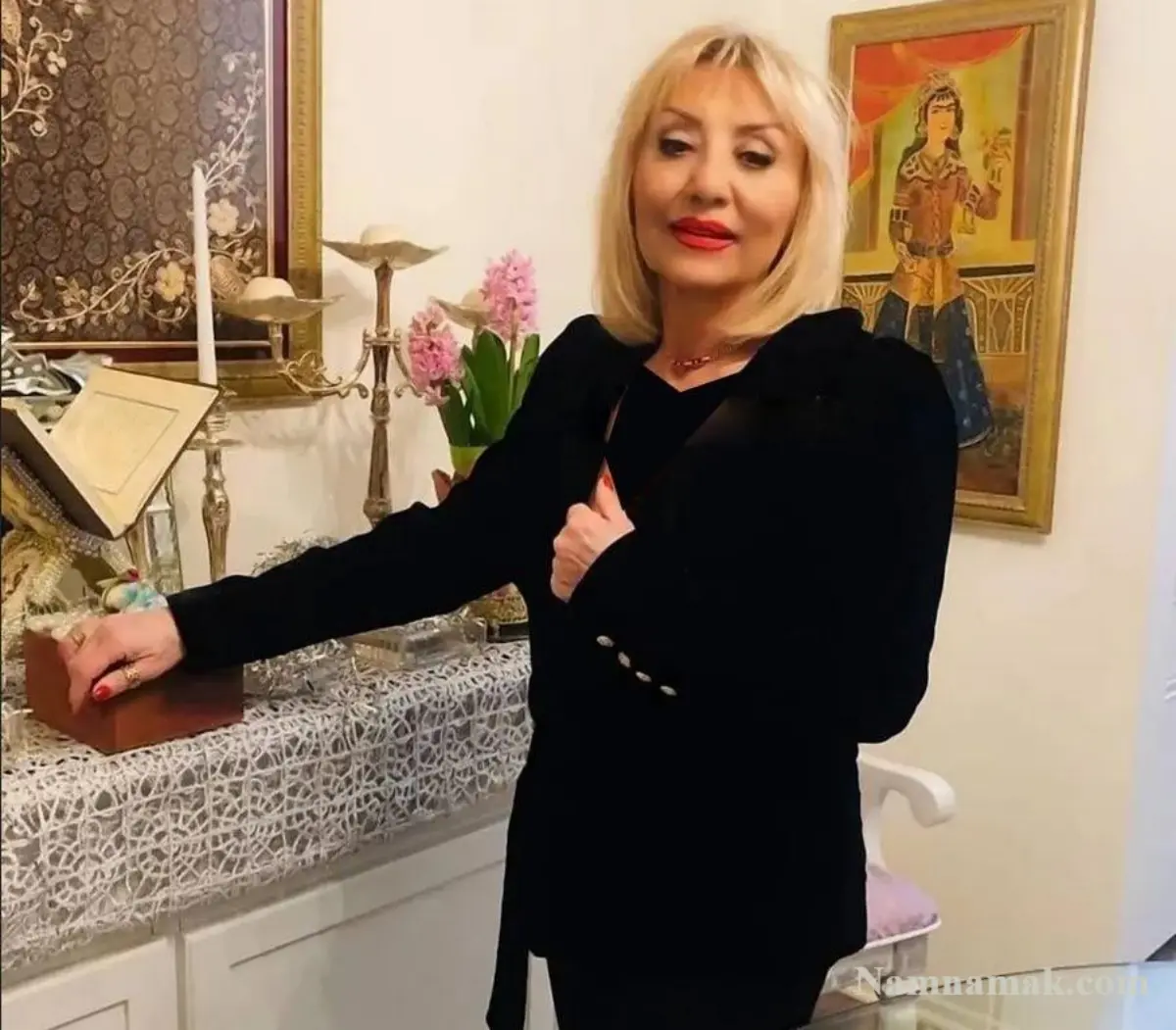 بیوگرافی و عکسهای ناهید خواننده و همسرش وضعیت ازدواج و همسر ناهید