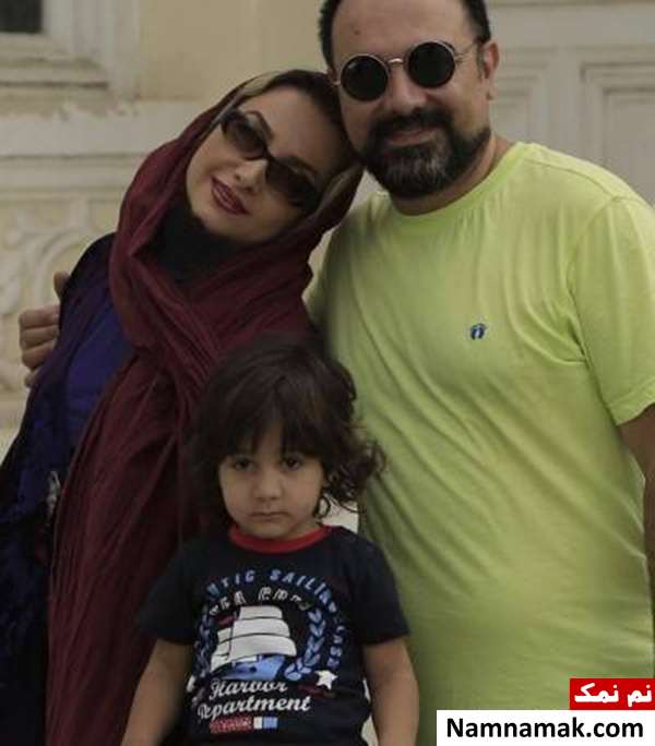 عکس های عاشقانه برزو ارجمند و همسرش برزو ارجمند و همسرش