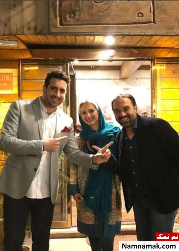 عکس های عاشقانه برزو ارجمند و همسرش برزو ارجمند و همسرش