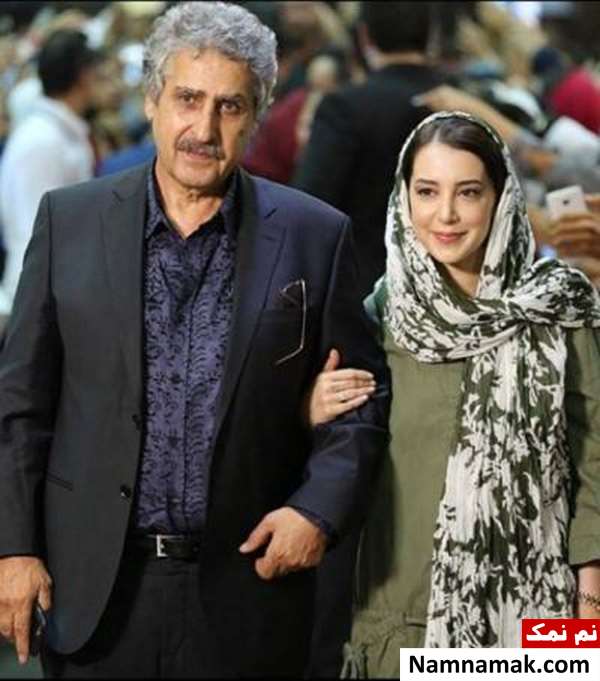 سحر جعفری جوزانی در کنار پدرش سحر جعفری جوزانی