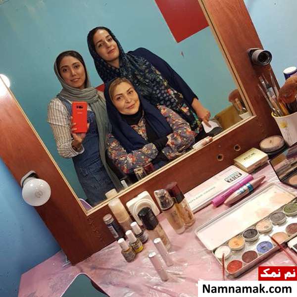 بیوگرافی و عکسهای سوزان عزیزی سوزان عزیزی در حال گریم