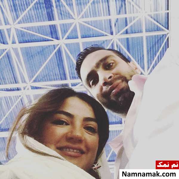 بیوگرافی و عکسهای یلدا عباسی زنجانی و همسرش عکس همسر یلدا عباسی