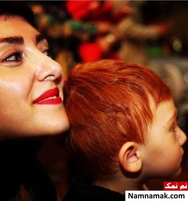 مهسا کرامتی و پسرش امیرمانی مهسا کرامتی