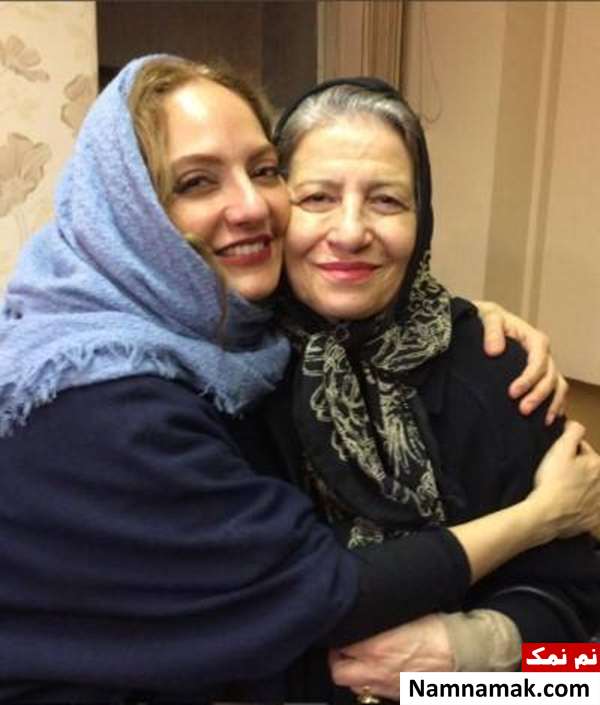 مهناز افشار در آغوش احترام برومند مهناز افشار