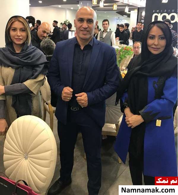 علیرضا منصوریان ، فریبا نادری و پرستو صالحی 
