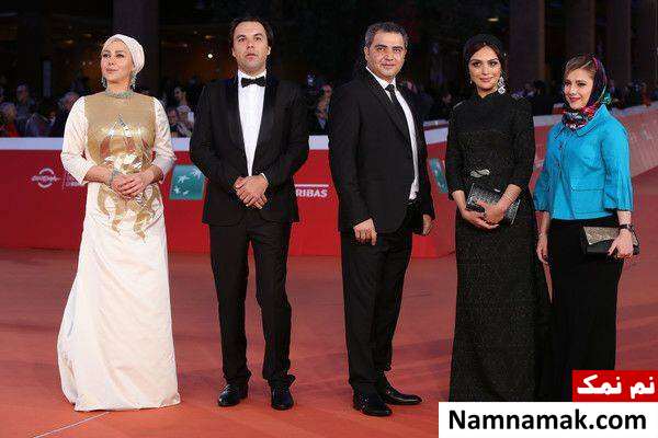 بازیگران فیلم جاودانگی در جشنواره رم بازیگران فیلم جاودانگی
