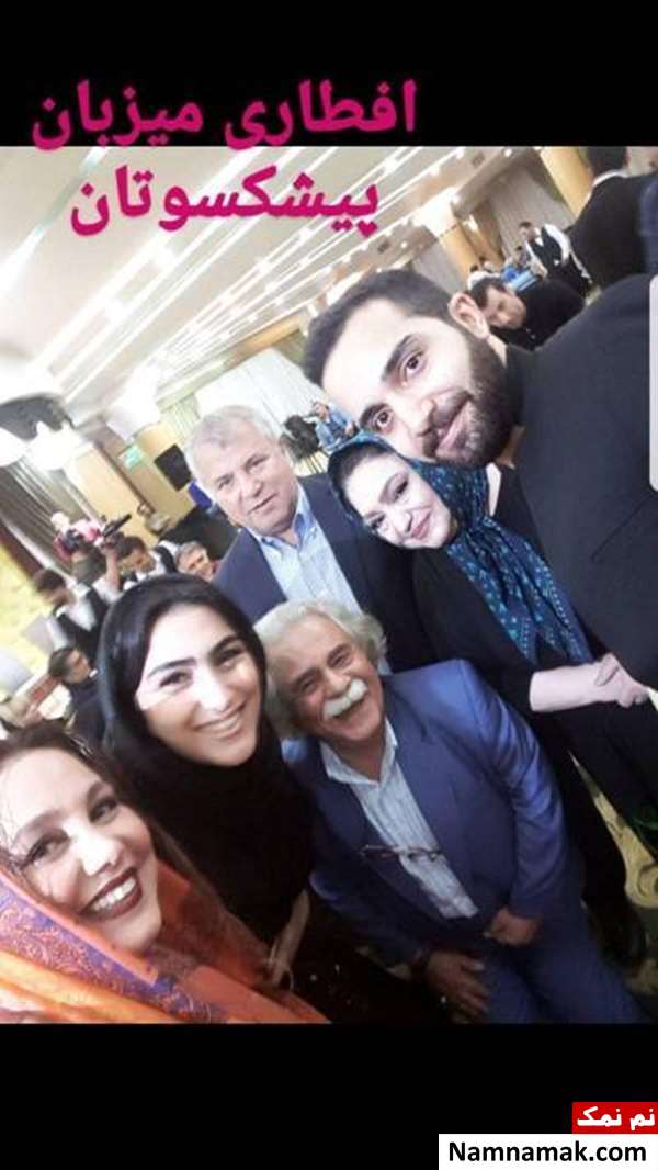 مهمانی افطار بهنوش بختیاری