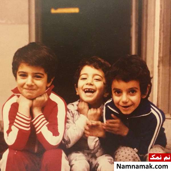 بیوگرافی میثم رازفر و همسرش عکس کودکی میثم رازفر و برادرانش