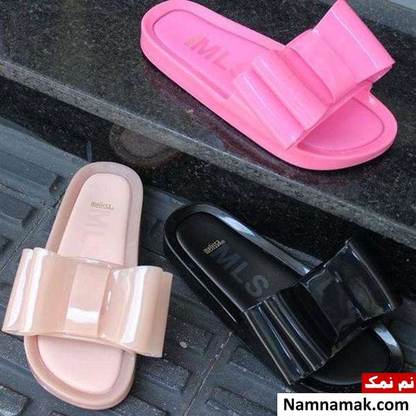 دمپایی روفرشی دخترانه شیک دمپایی روفرشی