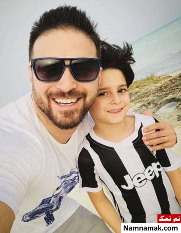  بابک جهانبخش و پسرش آرتا