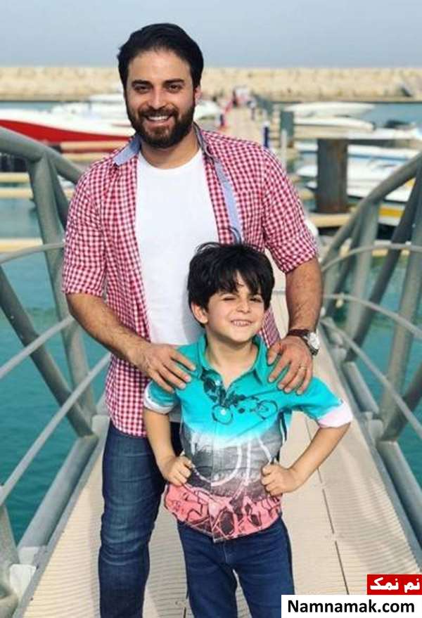  بابک جهانبخش و پسرش آرتا