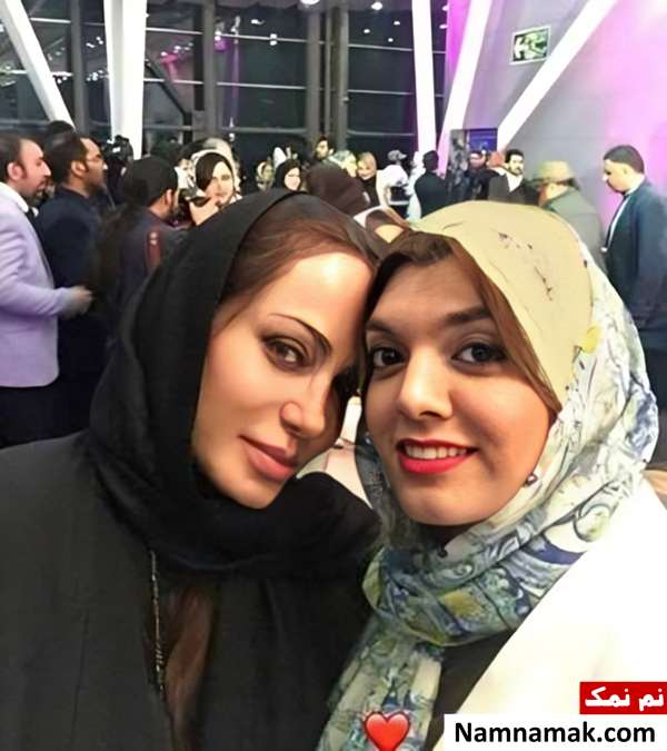 بدل ایرانی آنجلینا جولی 