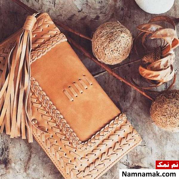 کیف پول چرم دخترانه
