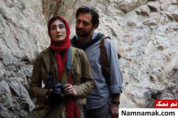 بازی هدیه تهرانی و بهرام رادان در پل چوبی هدیه تهرانی و بهرام رادان