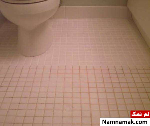 از بین بردن لکه دوغاب سرامیک رفع لکه دوغاب