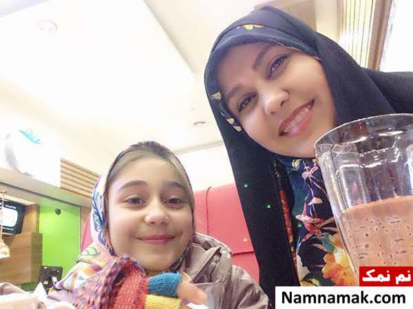 بیوگرافی و عکسهای زهرا خلیلی گوینده خبر و همسر و دخترش زهرا خلیلی و دخترش اسرا