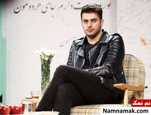 علی ضیاء مجری برنامه فرمول یک علی ضیاء