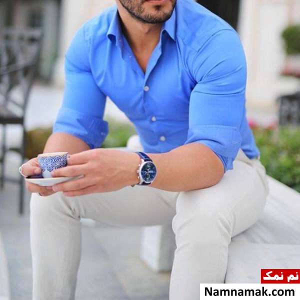 پیراهن مردانه تک رنگ