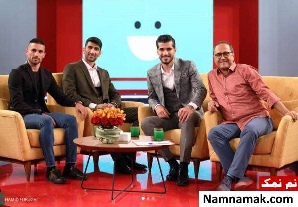 بازیکنان تیم ملی فوتبال در خندوانه خندوانه