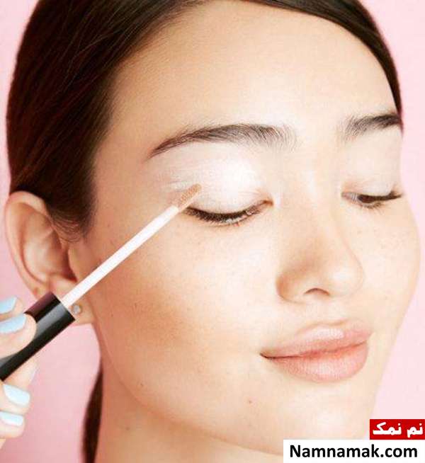 آموزش آرایش چشم تیره آموزش آرایش چشم