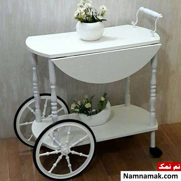 میز چرخدار پذیرایی