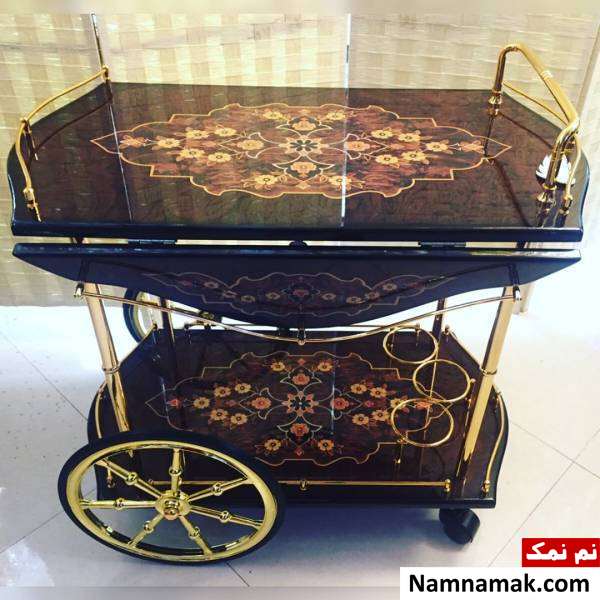 میز چرخدار پذیرایی 