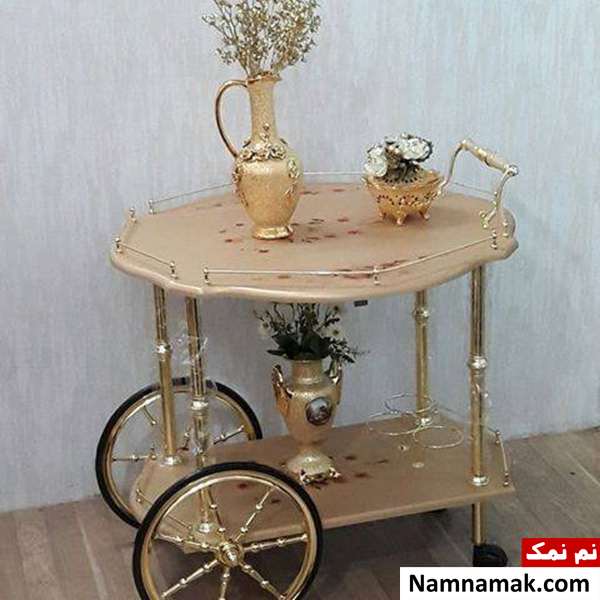 میز چرخدار پذیرایی 