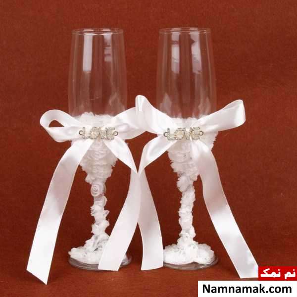تزیین جام عسل و ظرف عسل سفره عقد تزیین جام عسل