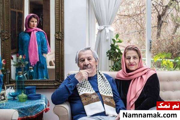 عکس داوود رشیدی و همسرش احترام برومند داوود رشیدی و احترام برومند