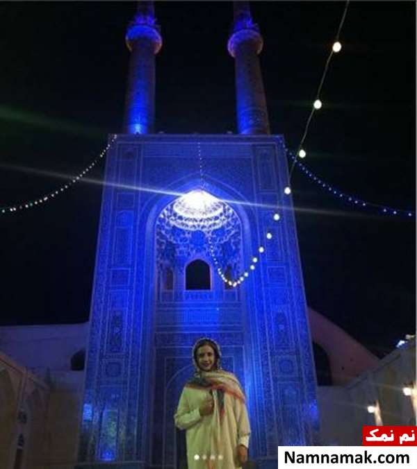 عکسهای شبنم قلی خانی در یزد شبنم قلی خانی