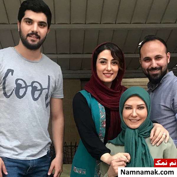 بیوگرافی و عکسهای الهام طهموری و همسرش الهام طهموری و سینا مهراد و لعیا زنگنه در سریال پدر